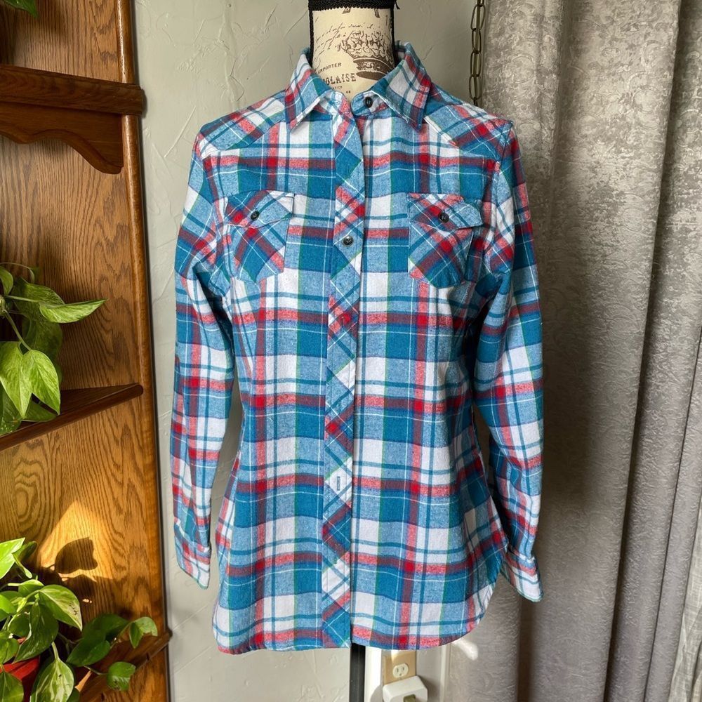 Rqqba Flannel Shirt Women’s Size Medium